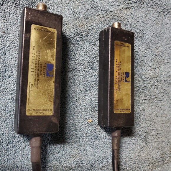 DIRECT TV SUP-2400 B Band Converter Modules BBC - Set of Two - Picture 3 of 5